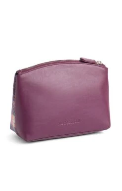 Cosmetic Bag -Best Fashion Shoes Shop CT05060GREENPURPLEPLAID 1