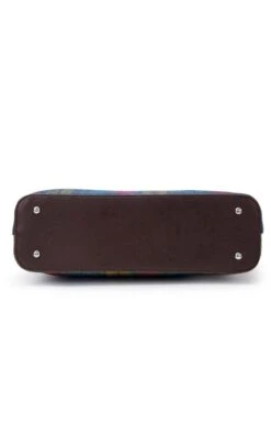 Harris Tweed Spey Tote Bag -Best Fashion Shoes Shop CT15029RRASPBLUEGREEN 4