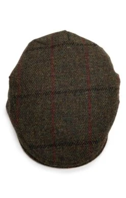 Men's Harris Country Cap -Best Fashion Shoes Shop CT15048DKGREENCHECK 2