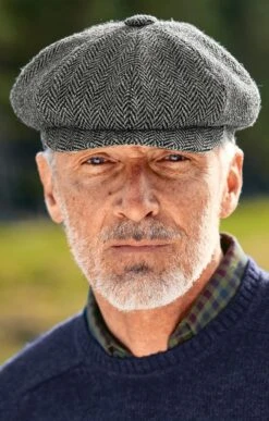Harris Tweed Shelby Cap