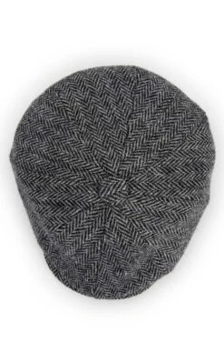 Harris Tweed Shelby Cap -Best Fashion Shoes Shop CT15068HARRISGREYHB 2