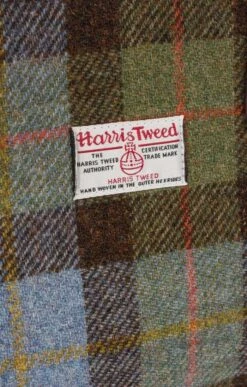 Cassley Classic Harris Tweed Handbag -Best Fashion Shoes Shop GT00800BLUECHECK 2