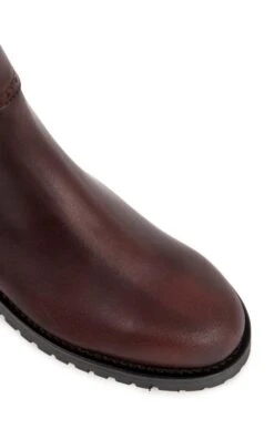 Short Riding Boot -Best Fashion Shoes Shop TA00283DKBROWN 2