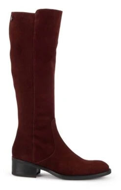 Long Suede Boot 28 Long Suede Boot -Best Fashion Shoes Shop TA00323BURGUNDY 1 1