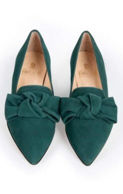 Suede Bow Slipper -Best Fashion Shoes Shop TA00337BOTTLE 4