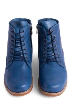 Ladies Lace Up Leather Boot -Best Fashion Shoes Shop TA00380JEANS 4