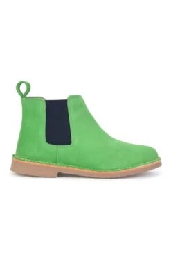 Ladies Suede Chelsea Boot -Best Fashion Shoes Shop TA00389JADENAVY 1