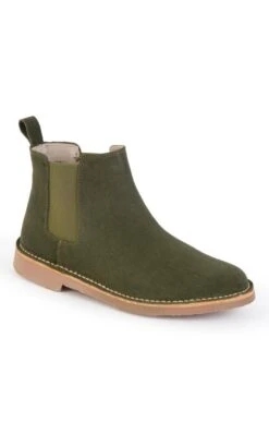 Ladies Suede Chelsea Boot