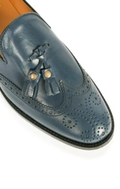 Brogue Tassel Loafer -Best Fashion Shoes Shop TA00406NAVY 3