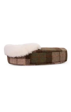 Harris Tweed Foot Warmer -Best Fashion Shoes Shop TA00414CHESTNUT 1
