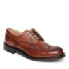Men’s Calf Leather Brogue Shoe -Best Fashion Shoes Shop TA00510BROWN