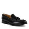 Men's Rim Tassel Loafer -Best Fashion Shoes Shop TA00652BLACKLTHR