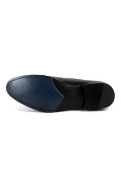 Men's Rim Tassel Loafer -Best Fashion Shoes Shop TA00652BLACKLTHR 3