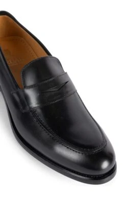 Men's Rim Penny Loafer -Best Fashion Shoes Shop TA00662BLACKLTHR 2