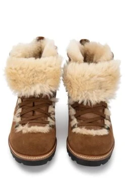 Medium Sheepskin Boot -Best Fashion Shoes Shop TA04201TAN 4