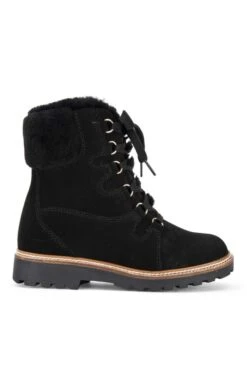 Ladies Sheepskin Waterproof Boot -Best Fashion Shoes Shop TA04203BLACK 1
