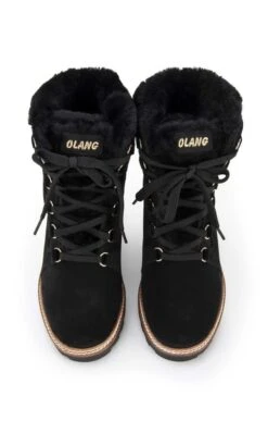 Ladies Sheepskin Waterproof Boot -Best Fashion Shoes Shop TA04203BLACK 4