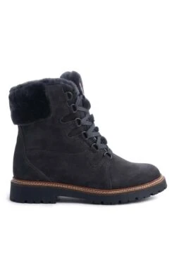 Ladies Sheepskin Waterproof Boot -Best Fashion Shoes Shop TA04203GREY 1