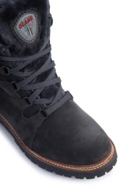 Ladies Sheepskin Waterproof Boot -Best Fashion Shoes Shop TA04203GREY 2