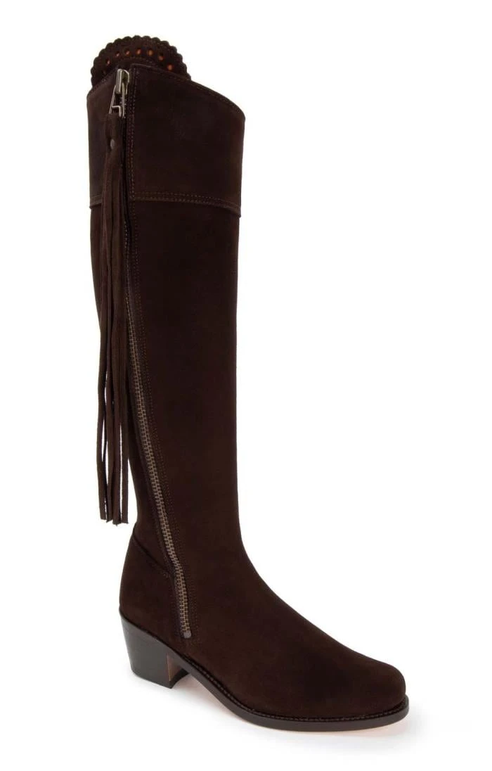 Ladies Suede Riding Boot 10 Ladies Suede Riding Boot - Image 8