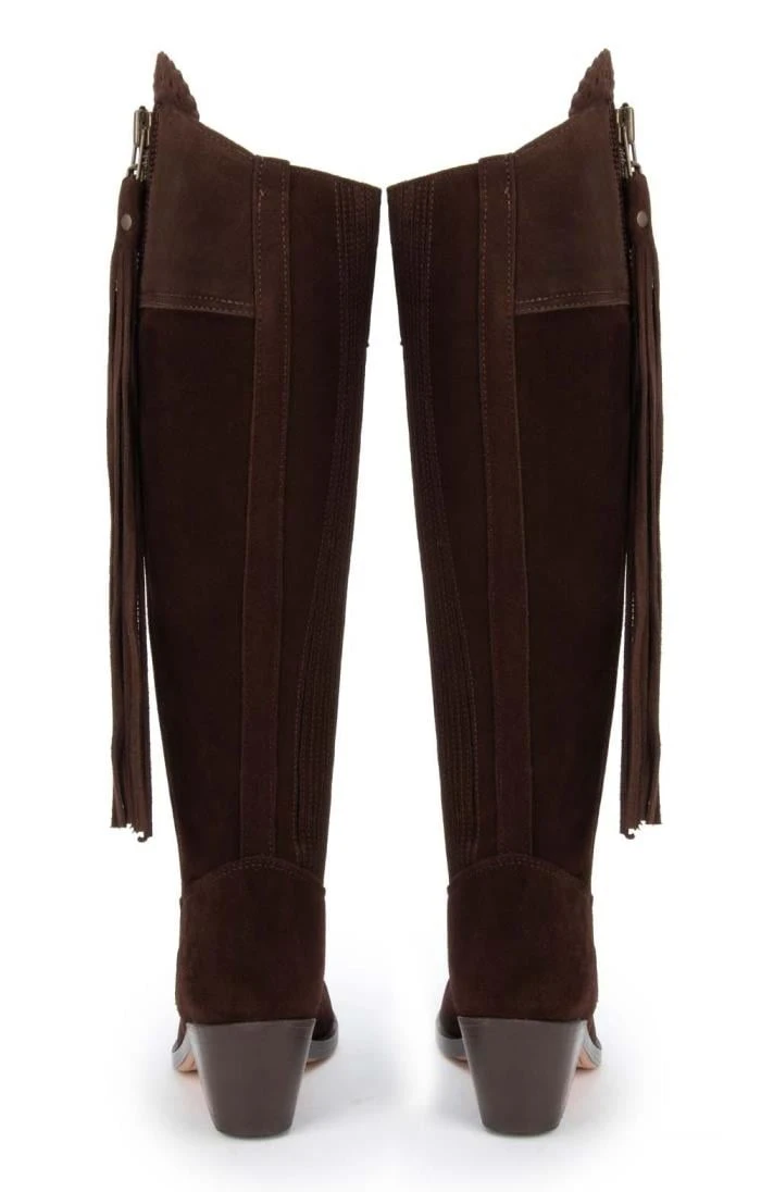 Ladies Suede Riding Boot 16 Ladies Suede Riding Boot - Image 14