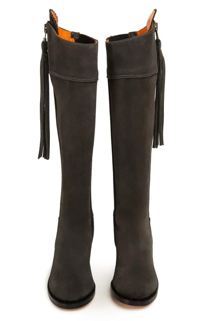 Ladies Suede Riding Boot 20 Ladies Suede Riding Boot - Image 18