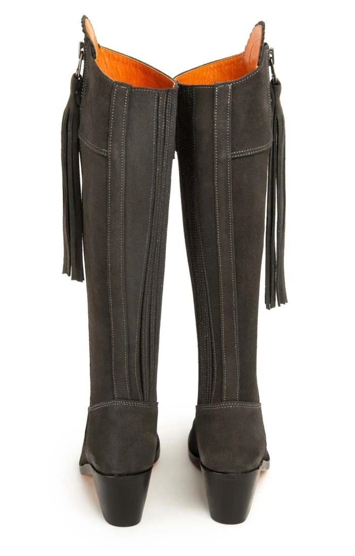 Ladies Suede Riding Boot 21 Ladies Suede Riding Boot - Image 19