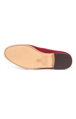Suede Snaffle Moccasin 34 Suede Snaffle Moccasin -Best Fashion Shoes Shop TA04998RED 3