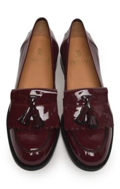 Patent Tassel Loafer 27 Patent Tassel Loafer -Best Fashion Shoes Shop TA05000BURGUNDY 4