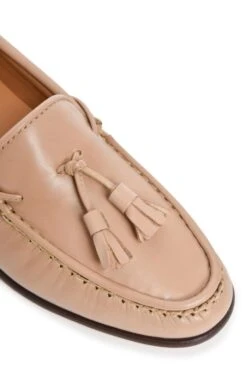 Soft Leather Tassel Moccasin -Best Fashion Shoes Shop TA05004CAMEL 2
