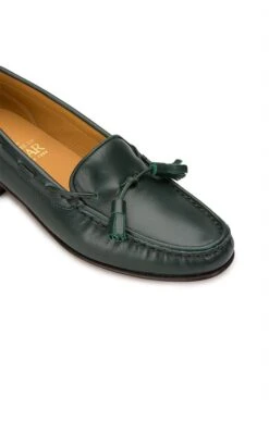 Soft Leather Tassel Moccasin -Best Fashion Shoes Shop TA05004FOREST 3