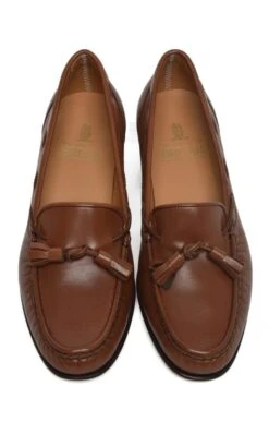 Soft Leather Tassel Moccasin -Best Fashion Shoes Shop TA05004MIDBROWN 4