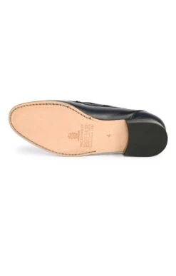 Soft Leather Tassel Moccasin -Best Fashion Shoes Shop TA05004NAVY 2