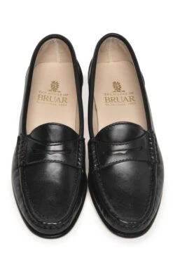 Soft Leather Penny Moccasin -Best Fashion Shoes Shop TA05009BLACK 4