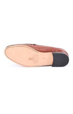 Soft Leather Penny Moccasin -Best Fashion Shoes Shop TA05009MIDBROWN 3