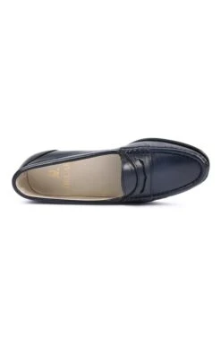 Soft Leather Penny Moccasin -Best Fashion Shoes Shop TA05009NAVY 1 1