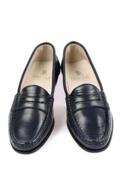 Soft Leather Penny Moccasin -Best Fashion Shoes Shop TA05009NAVY 4