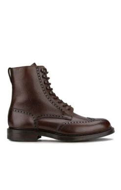 Mens Crockett And Jones Islay Leather Boot -Best Fashion Shoes Shop TA05018DKBROWN 1