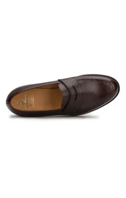 Mens Crockett And Jones Boston Leather Loafer -Best Fashion Shoes Shop TA05199DKBROWN 1