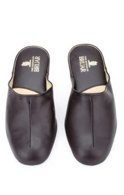 Bruar Leather Mule -Best Fashion Shoes Shop TA05232BROWN 4