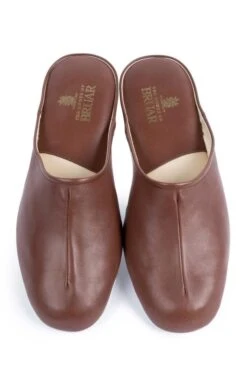 Bruar Leather Mule -Best Fashion Shoes Shop TA05232TAN 4