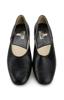 Bruar Leather Slipper -Best Fashion Shoes Shop TA05233BLACK 4