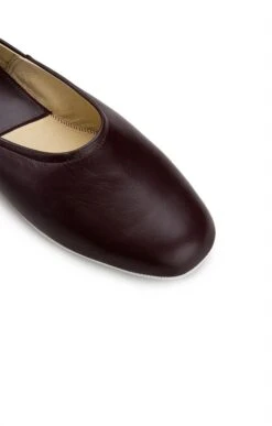 Bruar Leather Slipper -Best Fashion Shoes Shop TA05233BURGUNDY 3
