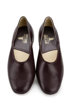 Bruar Leather Slipper -Best Fashion Shoes Shop TA05233BURGUNDY 4
