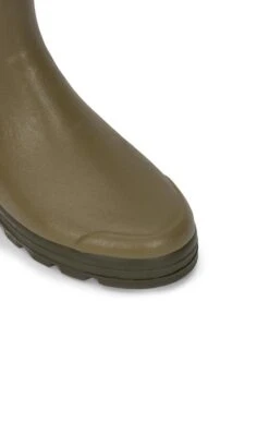 Mens Cotton Lined Gusset Welly -Best Fashion Shoes Shop TA05355GREEN 3