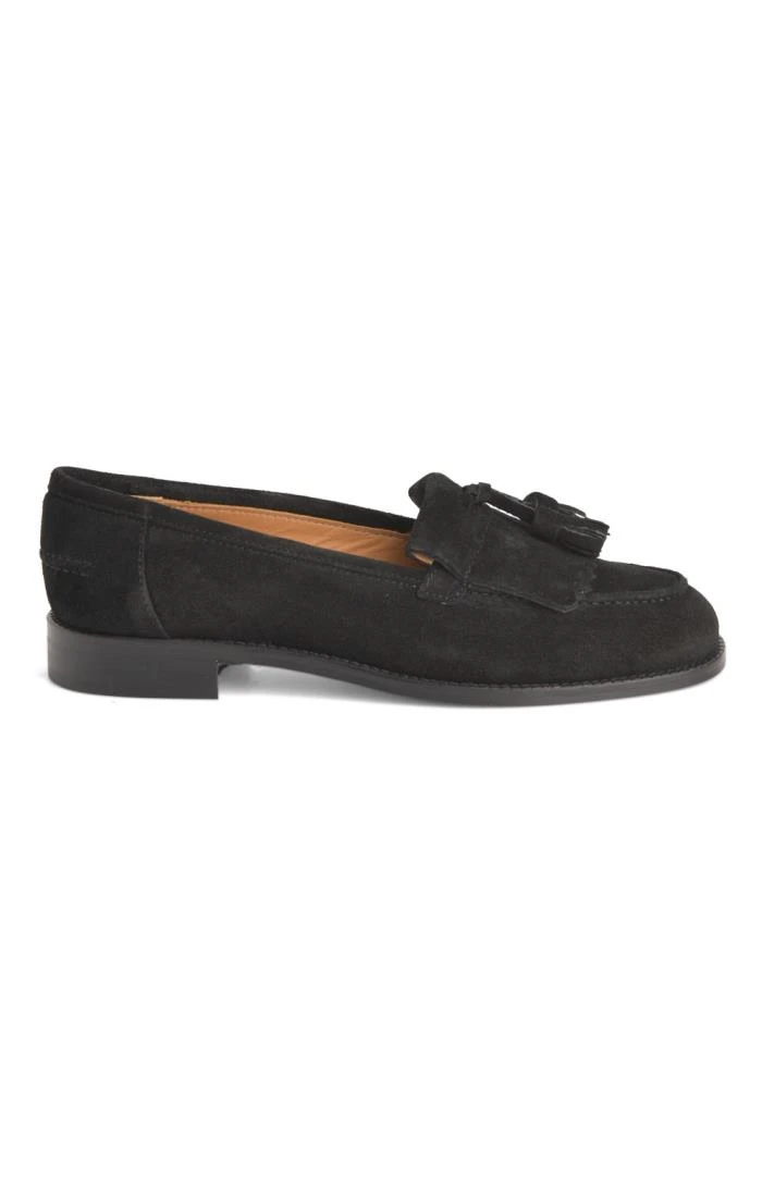 Ladies Suede Tassel Loafer 4 Ladies Suede Tassel Loafer - Image 2