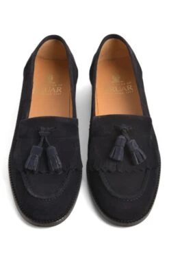 Ladies Suede Tassel Loafer 31 Ladies Suede Tassel Loafer -Best Fashion Shoes Shop TA05360NAVY 4