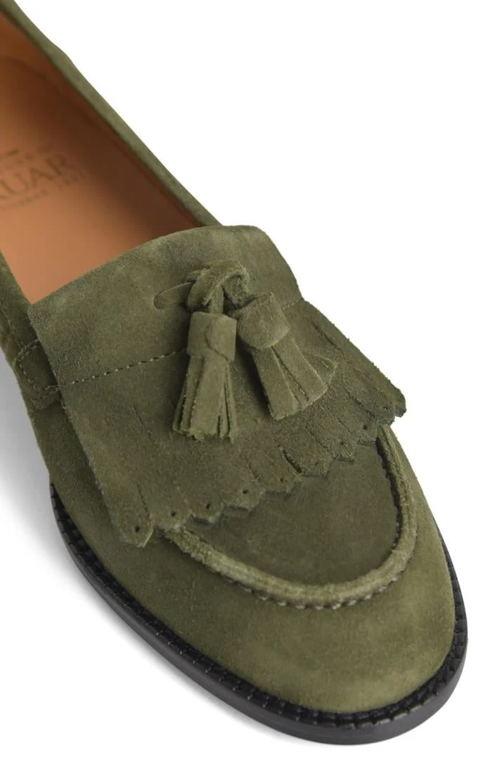 Ladies Suede Tassel Loafer 17 Ladies Suede Tassel Loafer - Image 15
