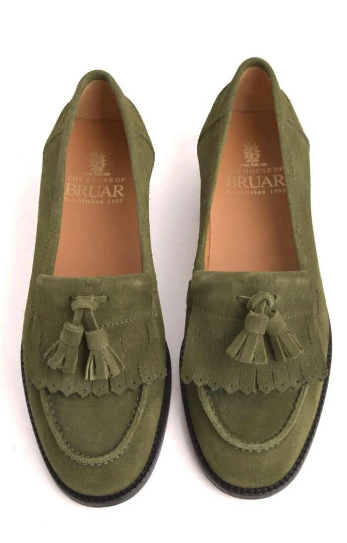 Ladies Suede Tassel Loafer 19 Ladies Suede Tassel Loafer - Image 17