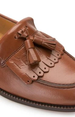 Leather Tassel Loafer -Best Fashion Shoes Shop TA05395COUNTRYTAN 5